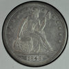 1846 Liberty Seated Dollar - Choice AU