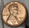 1931 S - Lincoln Cent Penny - Gem UNC Red Brown RB - Garden State Coins