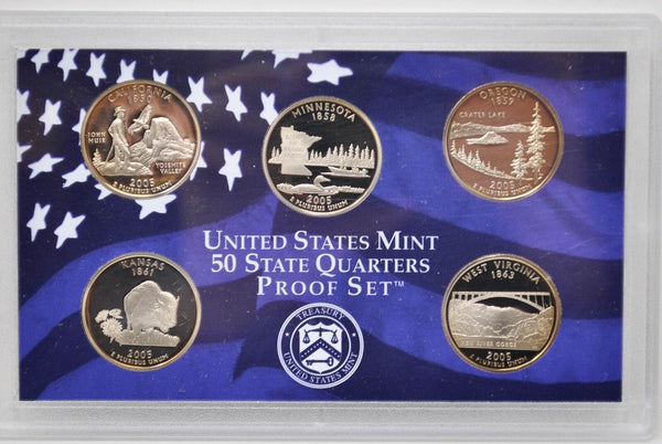 US Mint Proof - Presidential- State Quarters Sets Bundle Lot Clad 5 Sets