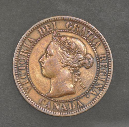 1899 Canada Penny Cent - AU Coin - Garden State Coins