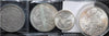 Lot of 5 European Silver Coins 1966 Spain 1917 Egypt 1967 Italy Austria - Garden State Coins