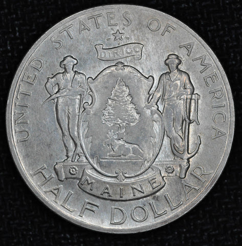 1920 - Maine Commemorative Half Dollar - - Garden State Coins