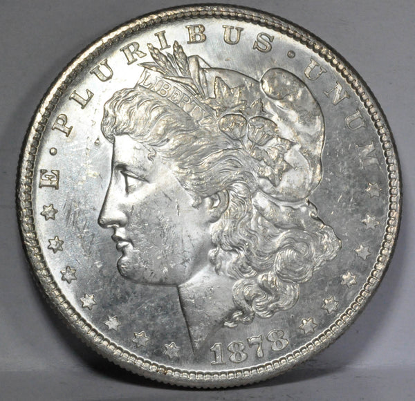 1878 S Morgan Dollar in Very Choice BU semi-PL - Garden State Coins