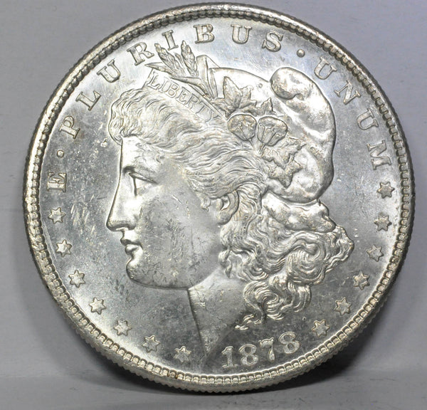 1878 S Morgan Dollar in Very Choice BU semi-PL - Garden State Coins