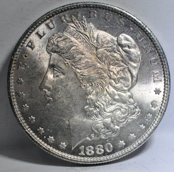 1880 S Morgan Dollar Gem Plus with Lovely Toning - Garden State Coins