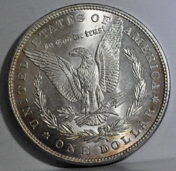 1880 S Morgan Dollar Gem Plus with Lovely Toning - Garden State Coins