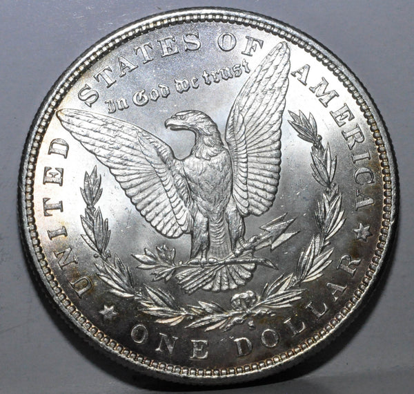 1880 S Morgan Dollar Gem Plus with Lovely Toning - Garden State Coins