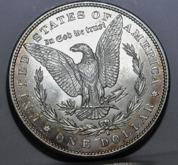 1880 S Morgan Dollar Gem Plus with Lovely Toning - Garden State Coins