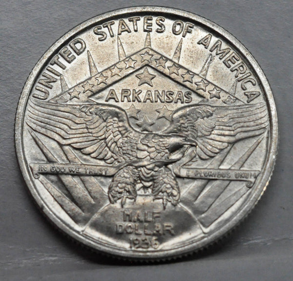 1936 Arkansas Silver Commemorative Half Dollar - Garden State Coins