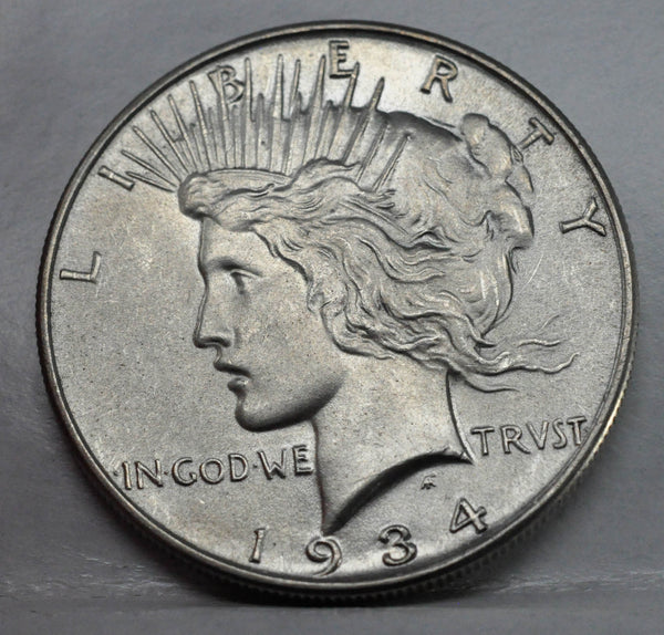 1934 - Peace Dollar - GEM BU - Beautiful Coin - Garden State Coins