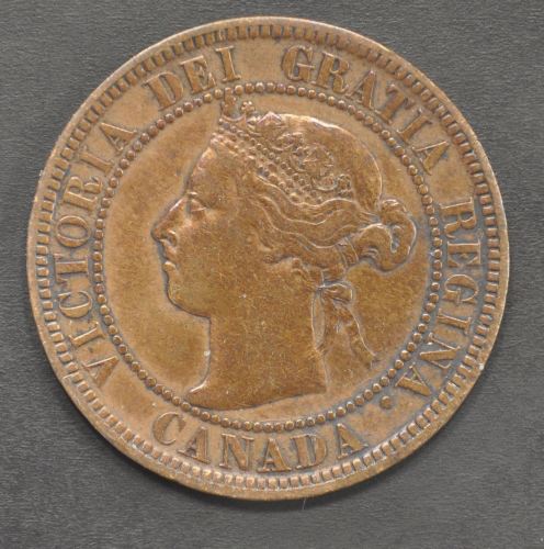 1899 Canada Penny Cent - AU Coin - Garden State Coins