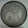 1846 Liberty Seated Dollar - Choice AU