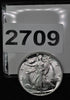 1942 Walking Liberty Half Dollar - Very Choice BU - Blazing Luster Blast White - Garden State Coins