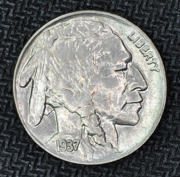 1937 D - Buffalo Nickel - Very Choice BU - Garden State Coins