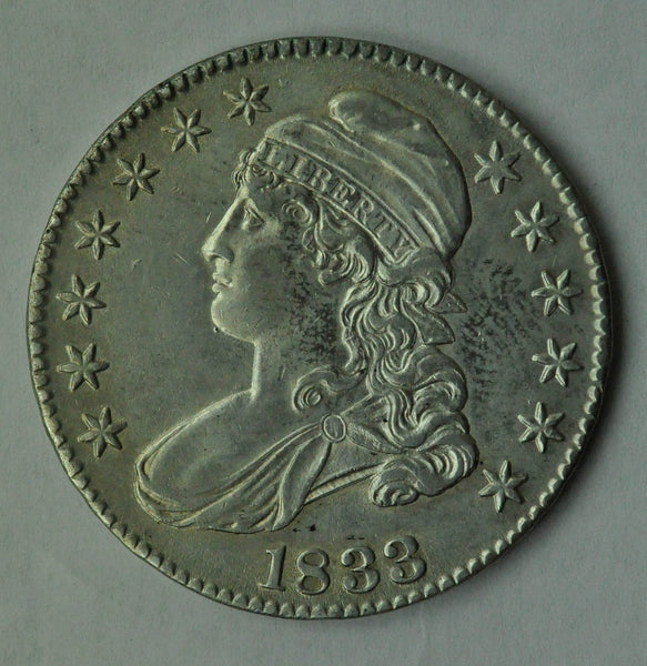 1833 Bust Half Dollar - Choice AU - Garden State Coins