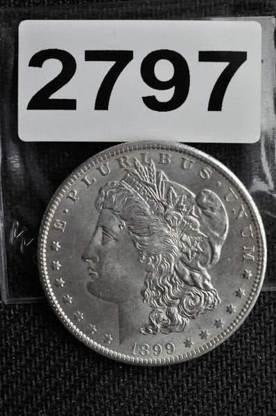 1899 O - Morgan Silver Dollar - GEM BU