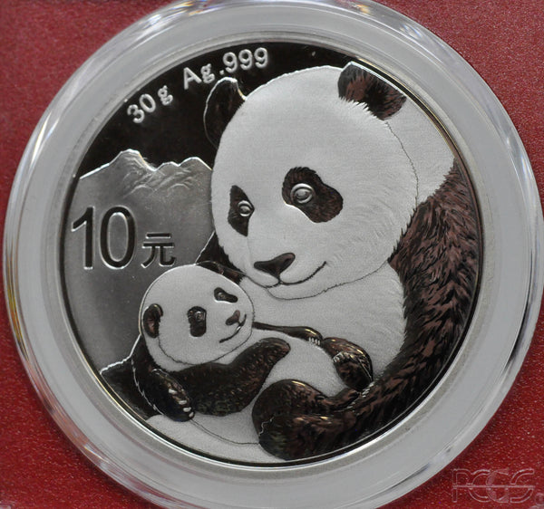 2019 China 30 gram Silver Panda MS69 PCGS First Strike - Garden State Coins